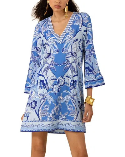 Hale Bob Ashlyn Mini Dress In Blue