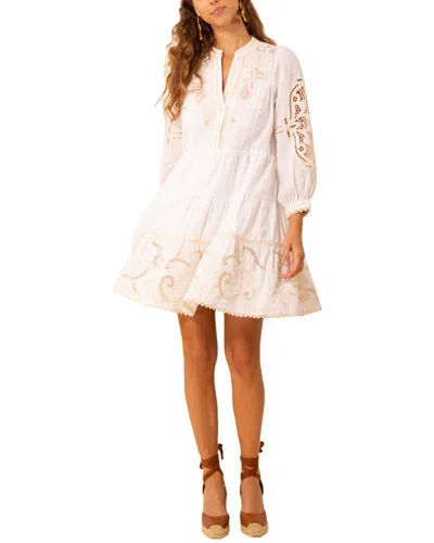 Hale Bob Aubree Linen-blend Dress