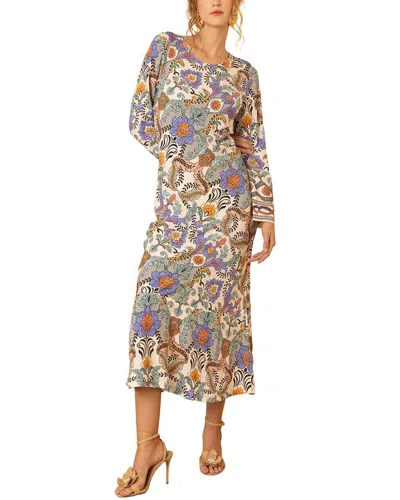 Hale Bob Aubriella Maxi Dress In Gold