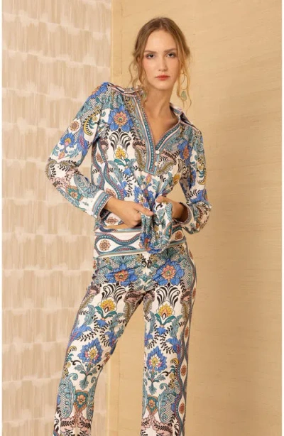 Hale Bob Avayah Jersey Pant In Multi