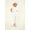 Hale Bob Azalea Solid Top In White