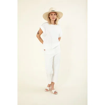 Hale Bob Azalea Solid Top In White