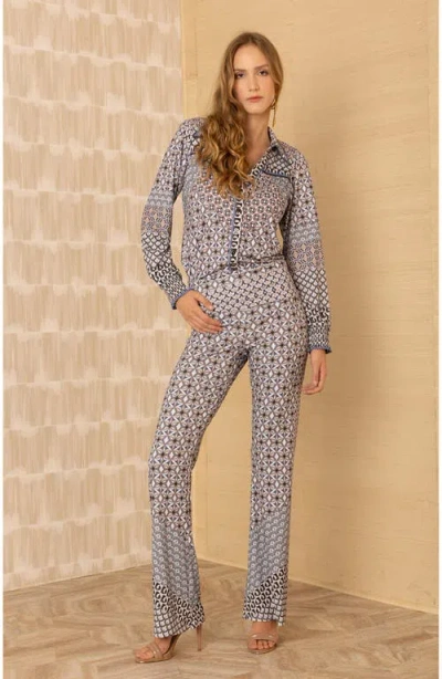 Hale Bob Bailee Jersey Pant In Multi