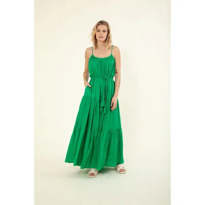 Hale Bob Bala Solid Maxi In Green