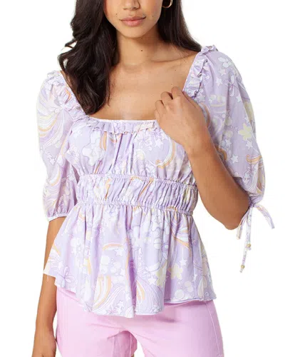 HALE BOB HALE BOB BALLOON SLEEVE TOP