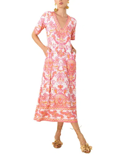 Hale Bob Bethany Mini Dress In Multi