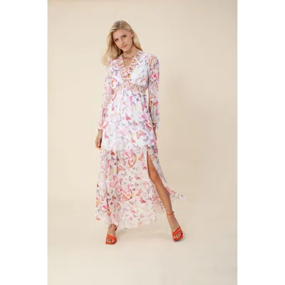 Hale Bob Bluebell Maxi Dress In White
