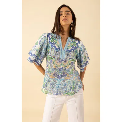 Hale Bob Braelyn Voile Top