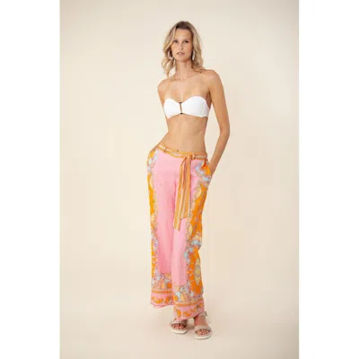 Hale Bob Bronwyn Linen Pant In White