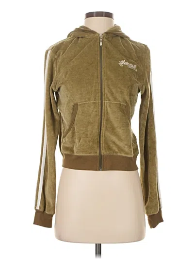 Pre-owned Hale Bob Cardigan Sweater In Brown