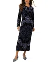 Hale Bob Carolina Maxi Dress In Blue