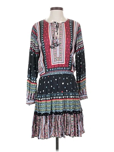Pre-owned Hale Bob Casual Dress In Black