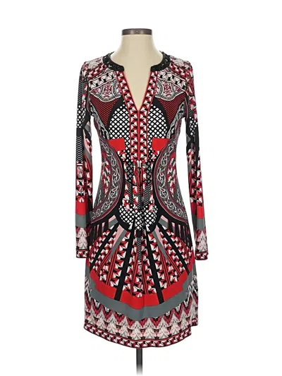 Pre-owned Hale Bob Casual Dress In Black