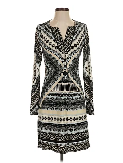 Pre-owned Hale Bob Casual Dress In Black