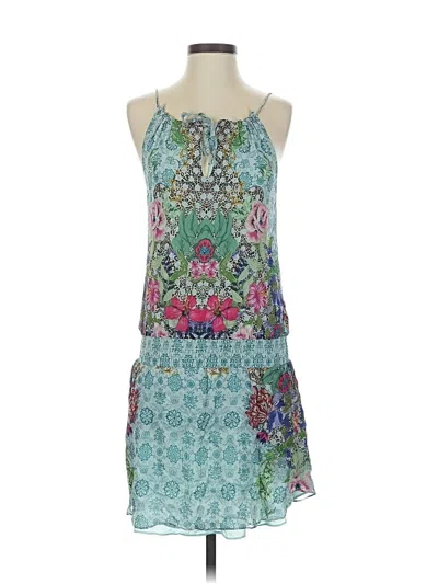 Pre-owned Hale Bob Casual Dress In Blue