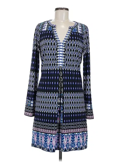 Pre-owned Hale Bob Casual Dress In Blue