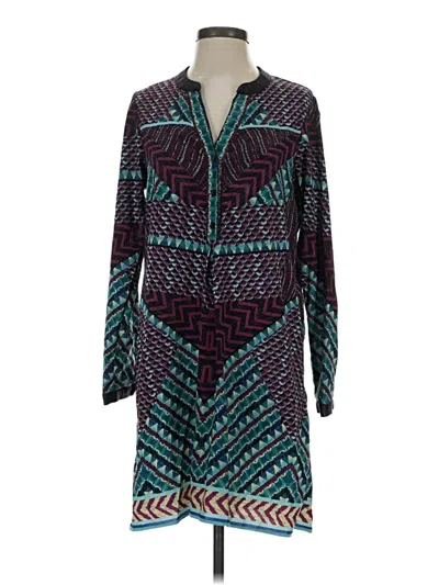 Pre-owned Hale Bob Casual Dress In Blue