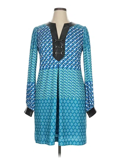 Pre-owned Hale Bob Casual Dress In Blue