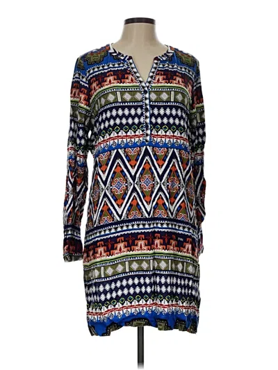 Pre-owned Hale Bob Casual Dress In Blue
