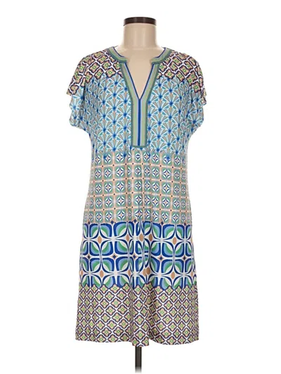 Pre-owned Hale Bob Casual Dress In Blue