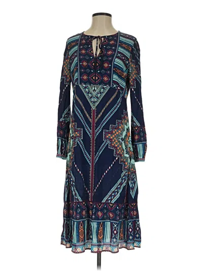 Pre-owned Hale Bob Casual Dress In Blue