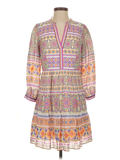 Pre-owned Hale Bob Casual Dress In Blue