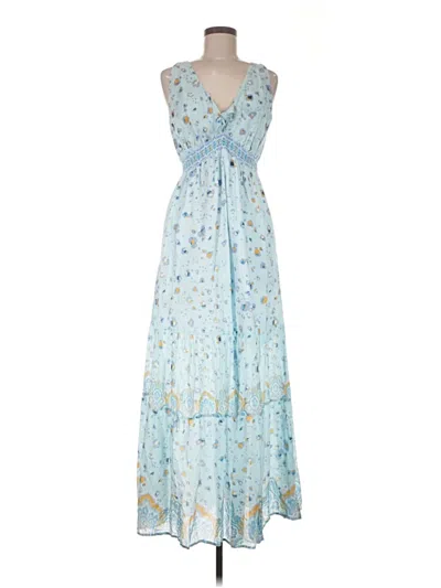 Pre-owned Hale Bob Casual Dress In Blue