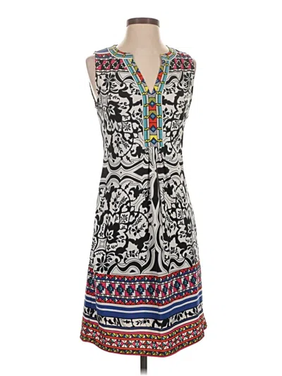 Pre-owned Hale Bob Casual Dress In Gray