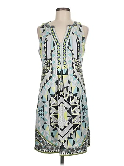 Pre-owned Hale Bob Casual Dress In Gray