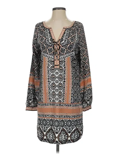 Pre-owned Hale Bob Casual Dress In Gray