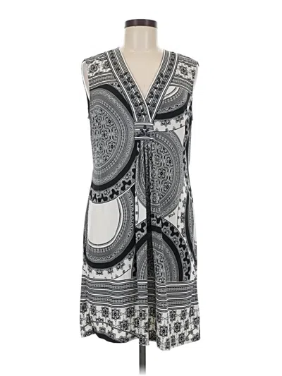 Pre-owned Hale Bob Casual Dress In Gray