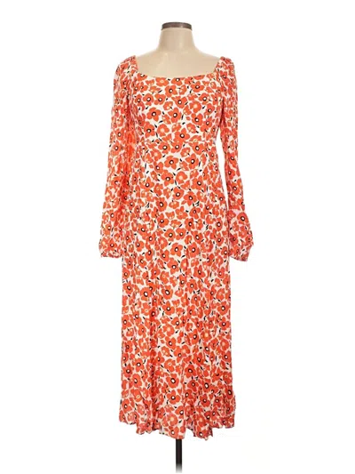 Hale Bob Casual Dress In Orange