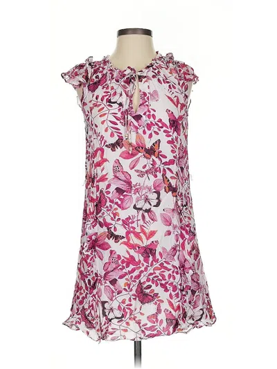 Pre-owned Hale Bob Casual Dress In Pink
