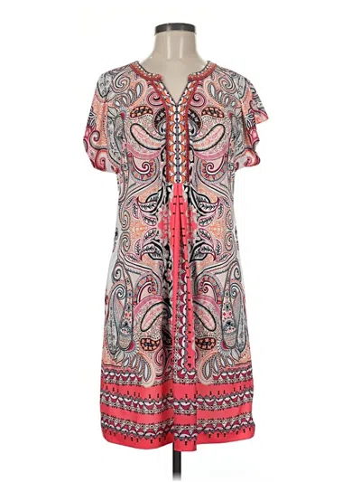 Pre-owned Hale Bob Casual Dress In Pink