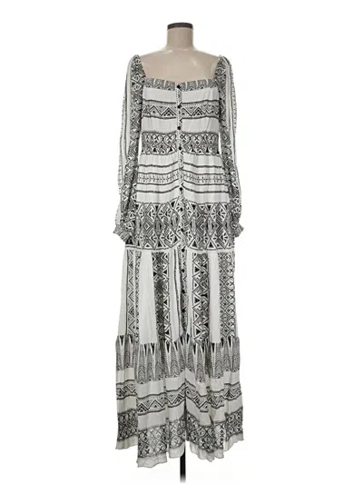 Pre-owned Hale Bob Casual Dress In Silver