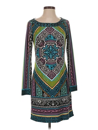 Pre-owned Hale Bob Casual Dress In Teal