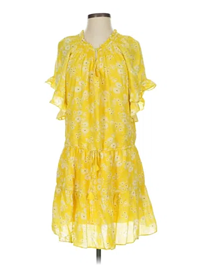 Pre-owned Hale Bob Casual Dress In Yellow