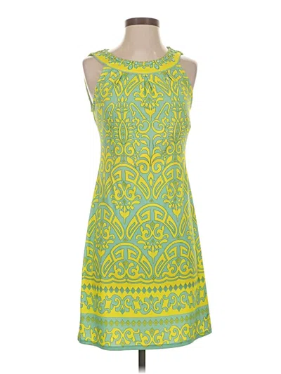 Pre-owned Hale Bob Casual Dress In Yellow