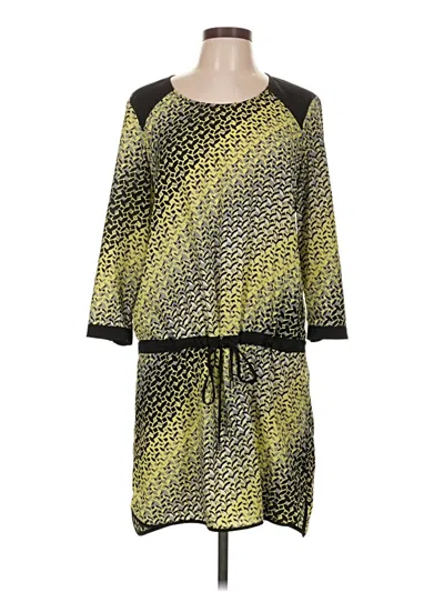 Pre-owned Hale Bob Casual Dress In Yellow