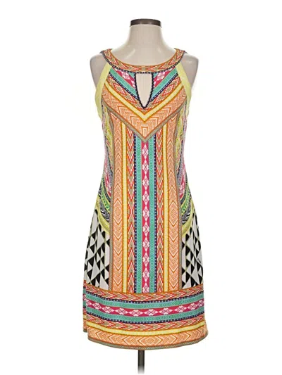Pre-owned Hale Bob Casual Dress In Yellow