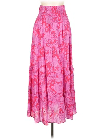 Pre-owned Hale Bob Casual Skirt In Pink
