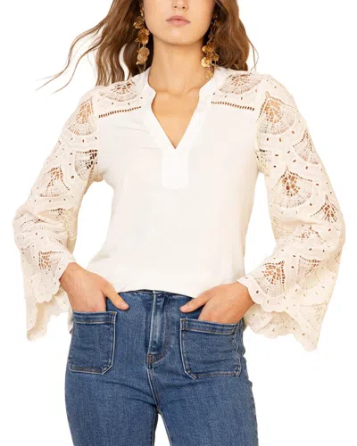 Hale Bob Cecelia Blouse In Neutral