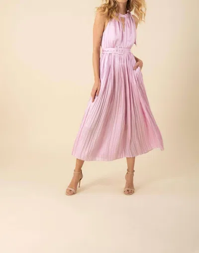 Hale Bob Chelsea Chiffon Dress In Pink