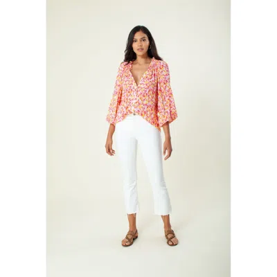 Hale Bob Clover Top In Pink