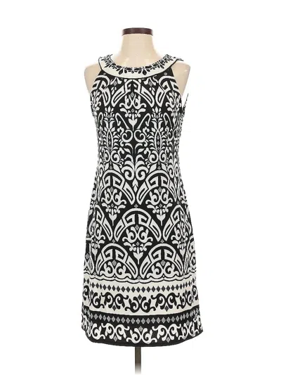 Pre-owned Hale Bob Cocktail Dress In Black