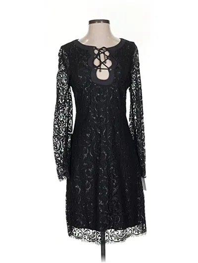 Hale Bob Cocktail Dress In Black