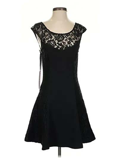 Hale Bob Cocktail Dress In Black