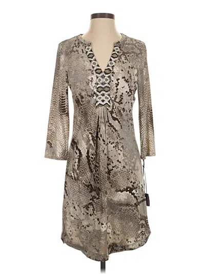 Hale Bob Cocktail Dress In Brown