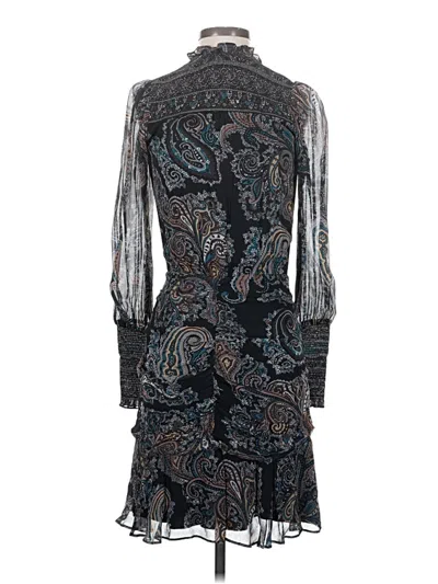 Pre-owned Hale Bob Cocktail Dress In Gray
