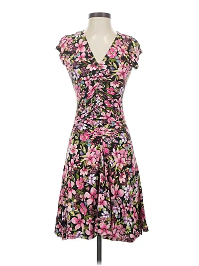 Pre-owned Hale Bob Cocktail Dress In Pink